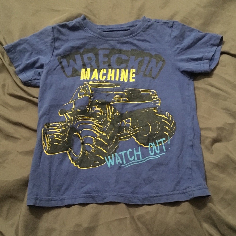 Boys Wrecking Machine t shirt